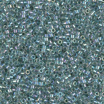 Delica 11/0 DB0084 Lined Lt. Seafoam AB — Imaginea 1