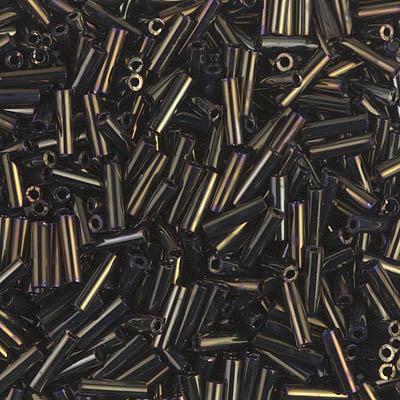 Miyuki Bugle 6mm Metallic Brown Iris 0458 — Imaginea 1
