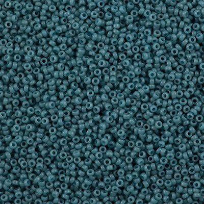 Margele de nisip Miyuki 15/0 Matte Grey/Blue 1685 — Imaginea 1