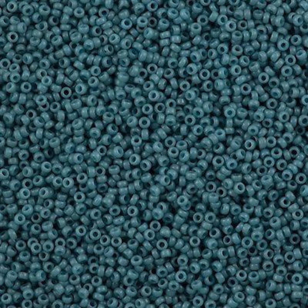 Margele de nisip Miyuki 15/0 Matte Grey/Blue 1685
