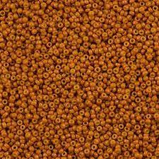 Margele de nisip Miyuki 15/0 Dyed Opaque Pumkin 1479 — Imaginea 1