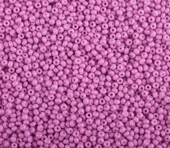 50gr *Preciosa 8/0 19001/03692 Mauve Dyed — Imaginea 1