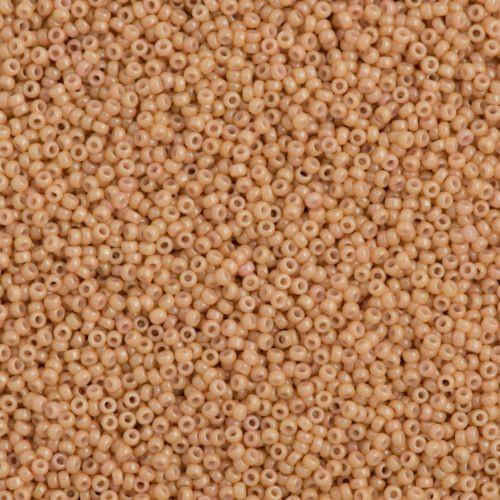 Margele de nisip Miyuki 15/0 Opaque Tan Luster 0597 — Imaginea 1