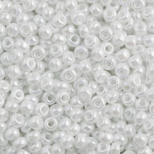 Margele de nisip Miyuki 15/0 White Ceylon 0528 — Imaginea 1