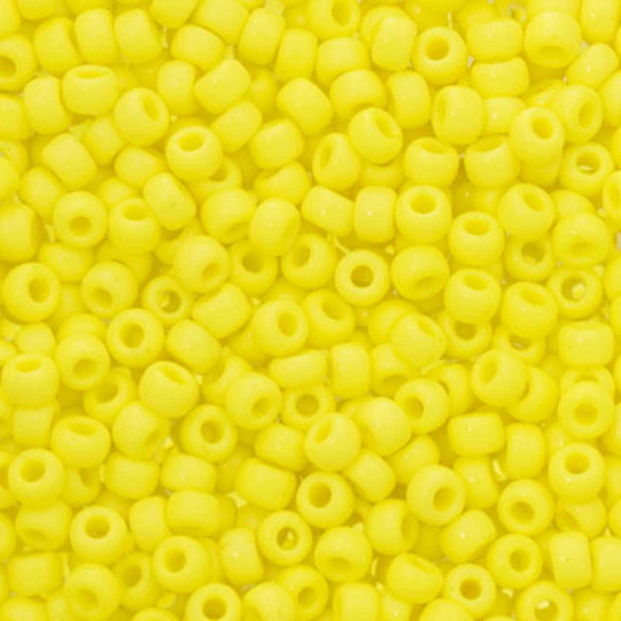 Margele de nisip Miyuki 8/0 Opaque Yellow 0404