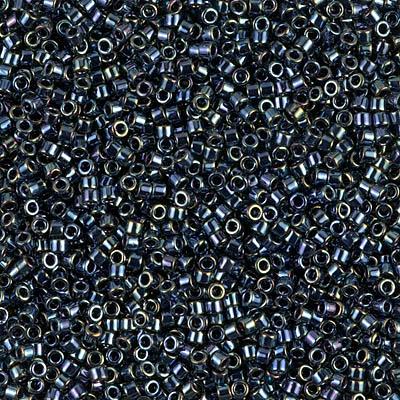 Delica 11/0 DB0006 Gunmetal Iris — Imaginea 1