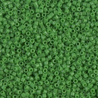 Delica 11/0 DB0724 Opaque Pea Green — Imaginea 1