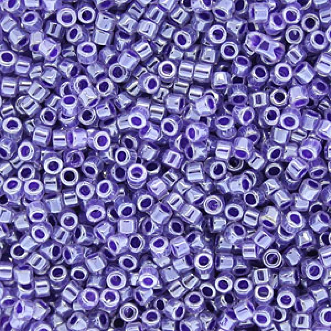 Delica 11/0 DB0250 Lined Crystal Violet