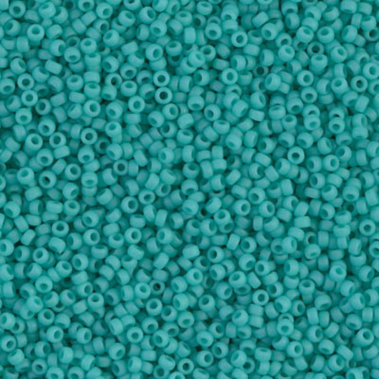 Margele de nisip Miyuki 15/0 Opaque Turquoise Green  0412