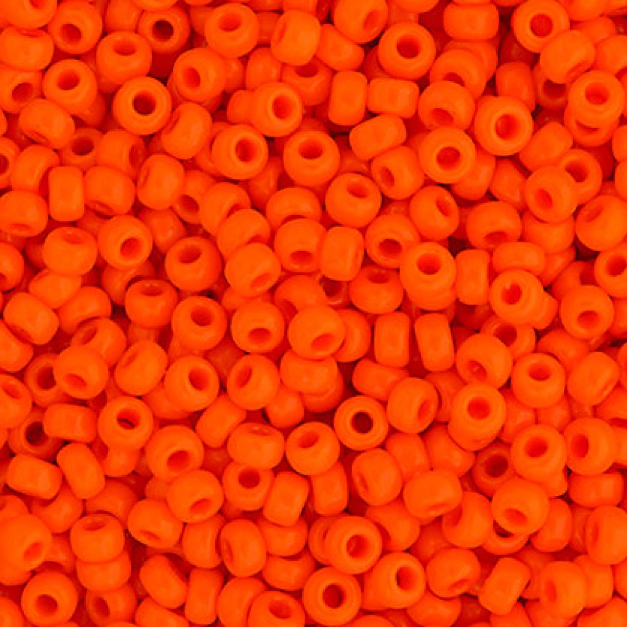 Margele de nisip Miyuki 15/0 Opaque Orange 0406