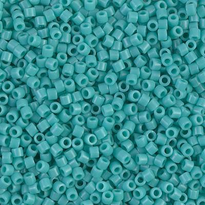 Delica 11/0 DB0729 Opaque Turquoise — Imaginea 1