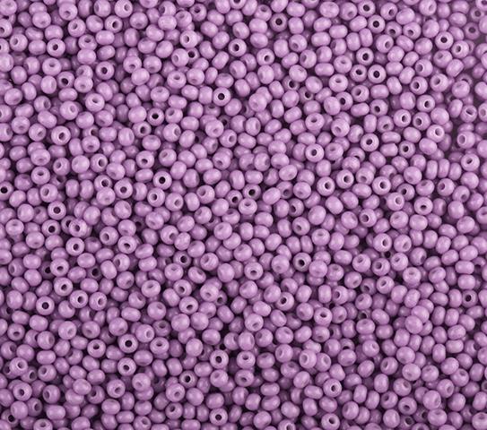 50gr Preciosa 11/0 19001/03695 Violet Dyed Chalkwhite — Imaginea 1