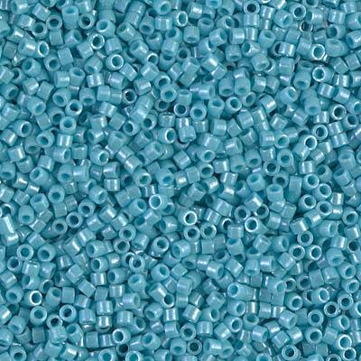 Delica 11/0 DB0217 Opaque Lt. Aqua Luster — Imaginea 1