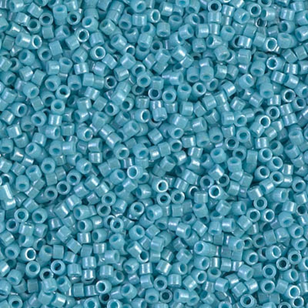 Delica 11/0 DB0217 Opaque Lt. Aqua Luster