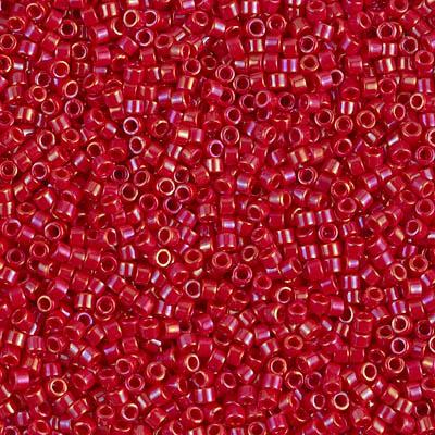 Delica 11/0 DB0214 Opaque Red Luster — Imaginea 1