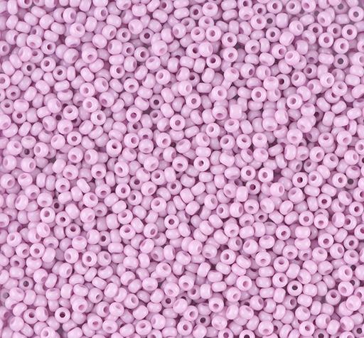 50gr Preciosa 11/0 19001/03195 Violet Dyed Chalkwhite — Imaginea 1