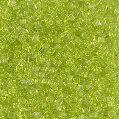 Margele de nisip Miyuki 11/0  Transparent Pale Lime 143 — Imaginea 1