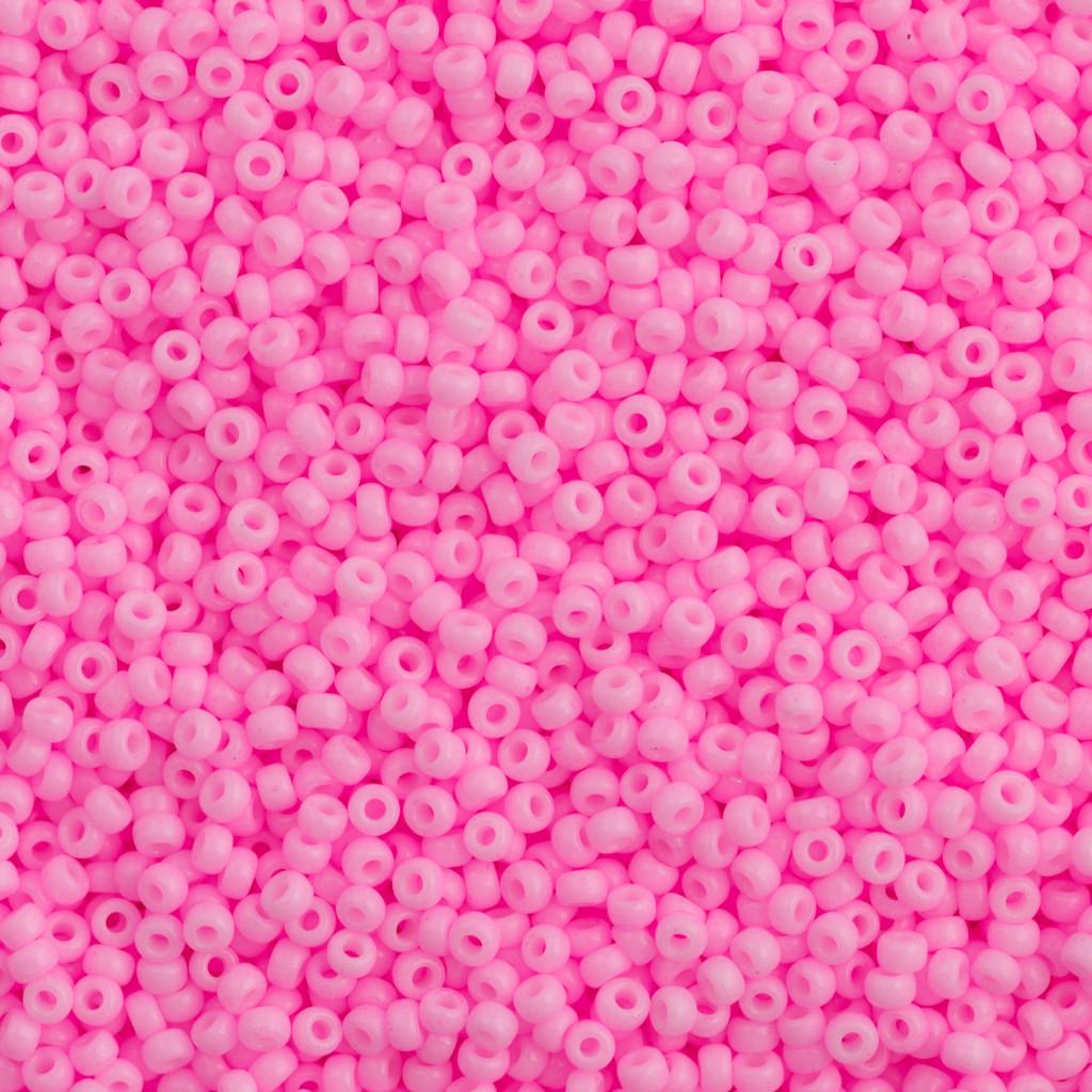 Margele de nisip Miyuki 11/0  Pink Opaque 0415 — Imaginea 1