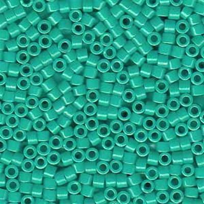 Delica 11/0 DB0658 Opaque Turquoise Dyed — Imaginea 1