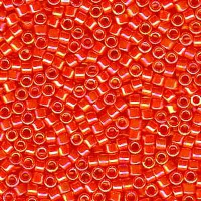 Delica 11/0 DB0161 Opaque Orange AB — Imaginea 1
