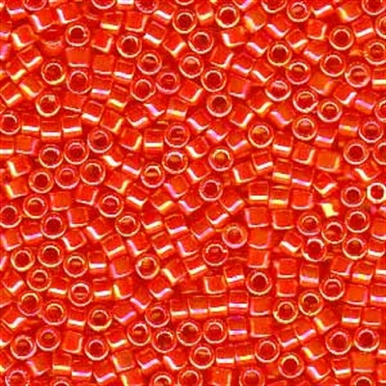 Delica 11/0 DB0161 Opaque Orange AB