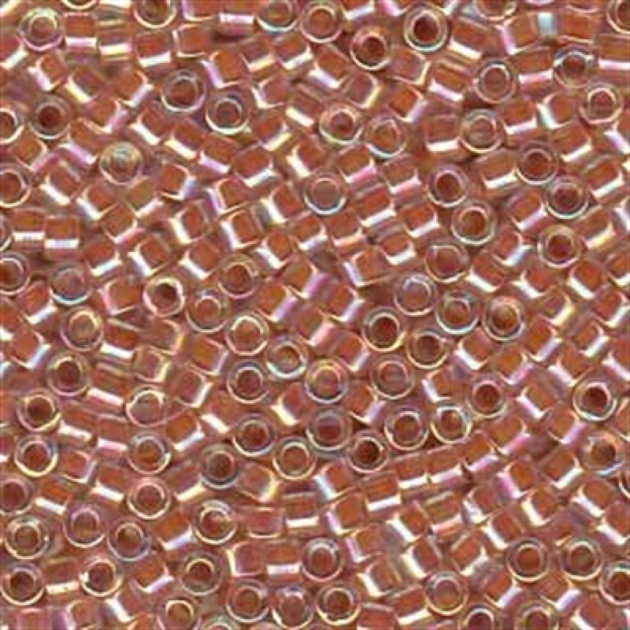Delica 11/0 DB0054 Lined Peach AB