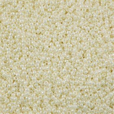 Margele de nisip Miyuki 11/0 0591 Ivory Pearl Ceylon — Imaginea 1