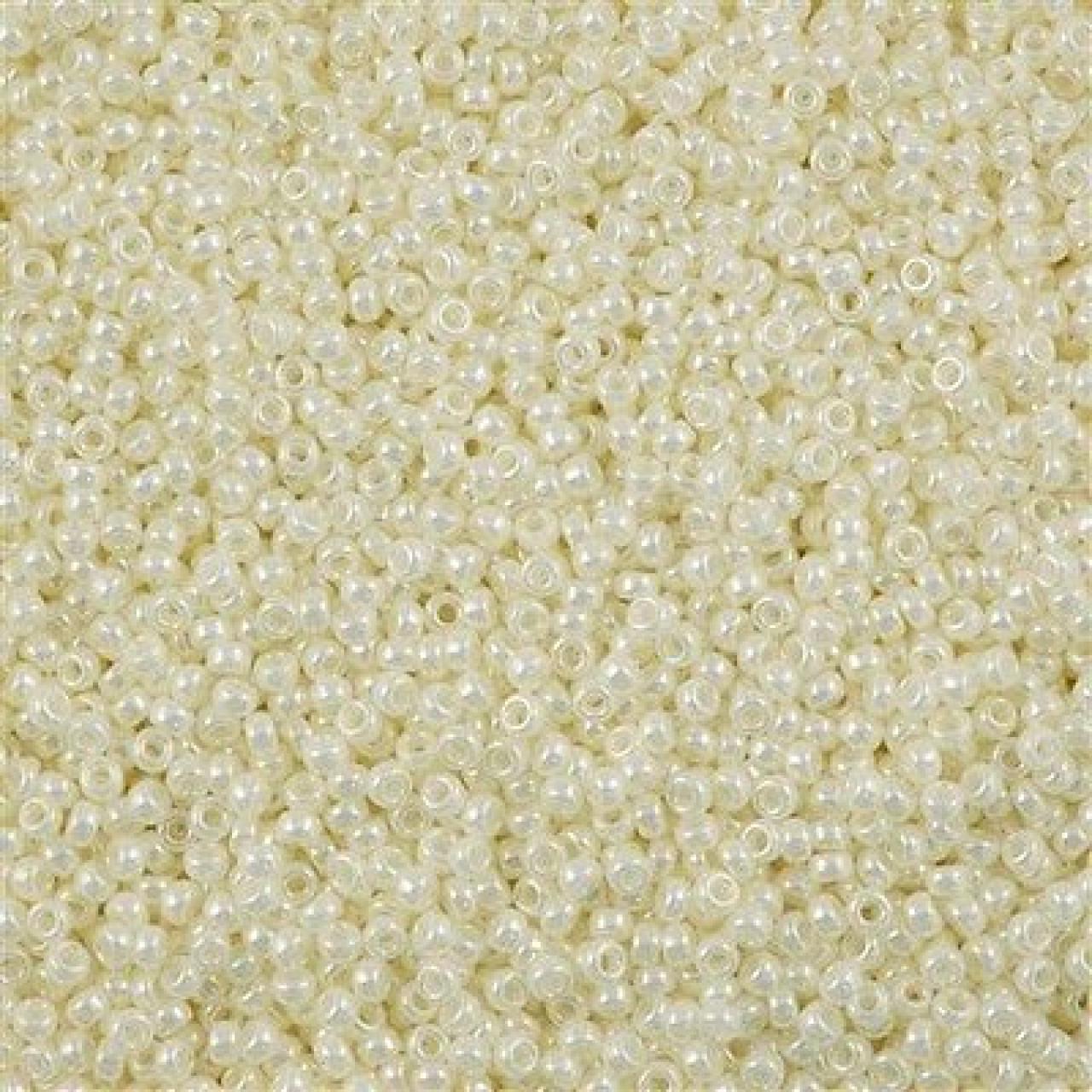 Margele de nisip Miyuki 11/0 0591 Ivory Pearl Ceylon