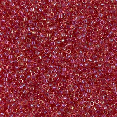 Delica 11/0 DB0062 Lined  Cranberry AB — Imaginea 1