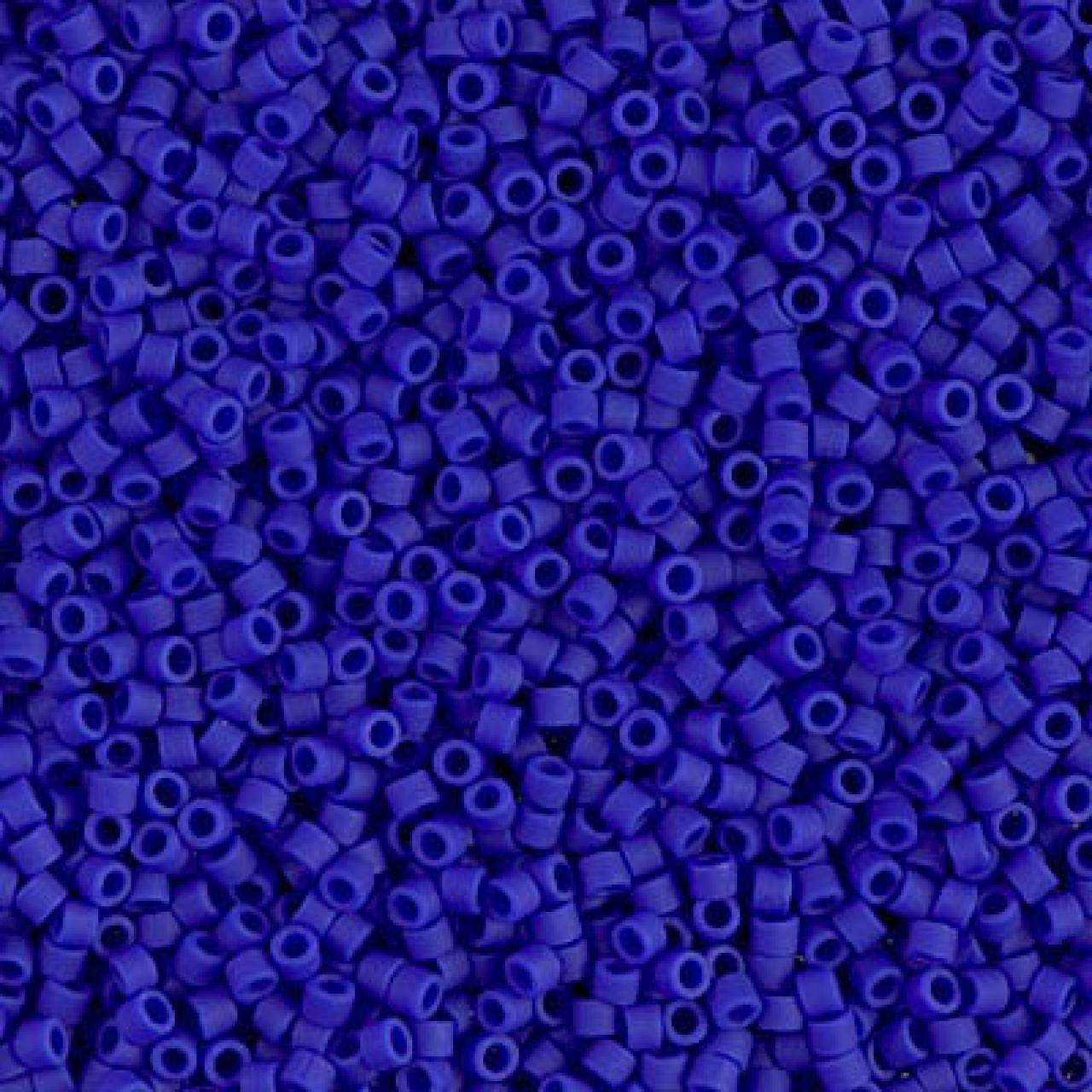 Delica 11/0 DB0756 Opaque Royal Blue Matted