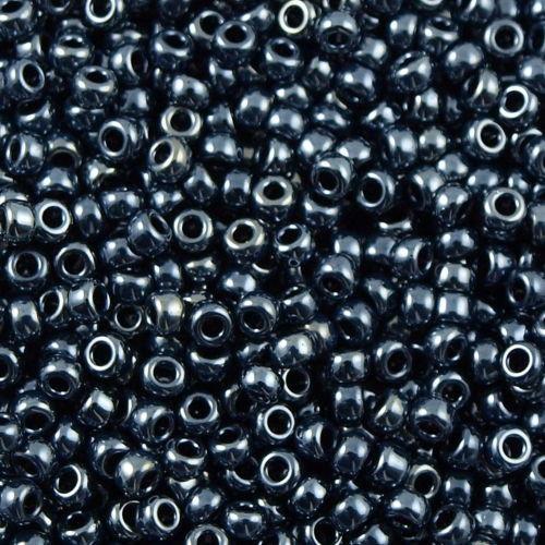 Margele de nisip Miyuki 8/0 0451 Gunmetal — Imaginea 1