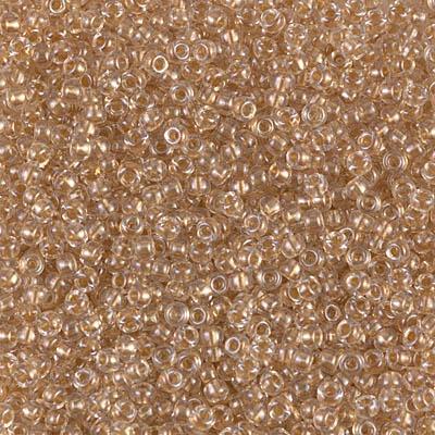 Margele de nisip Miyuki 15/0 Inside Colour Lined Gold Luster 0234 — Imaginea 1
