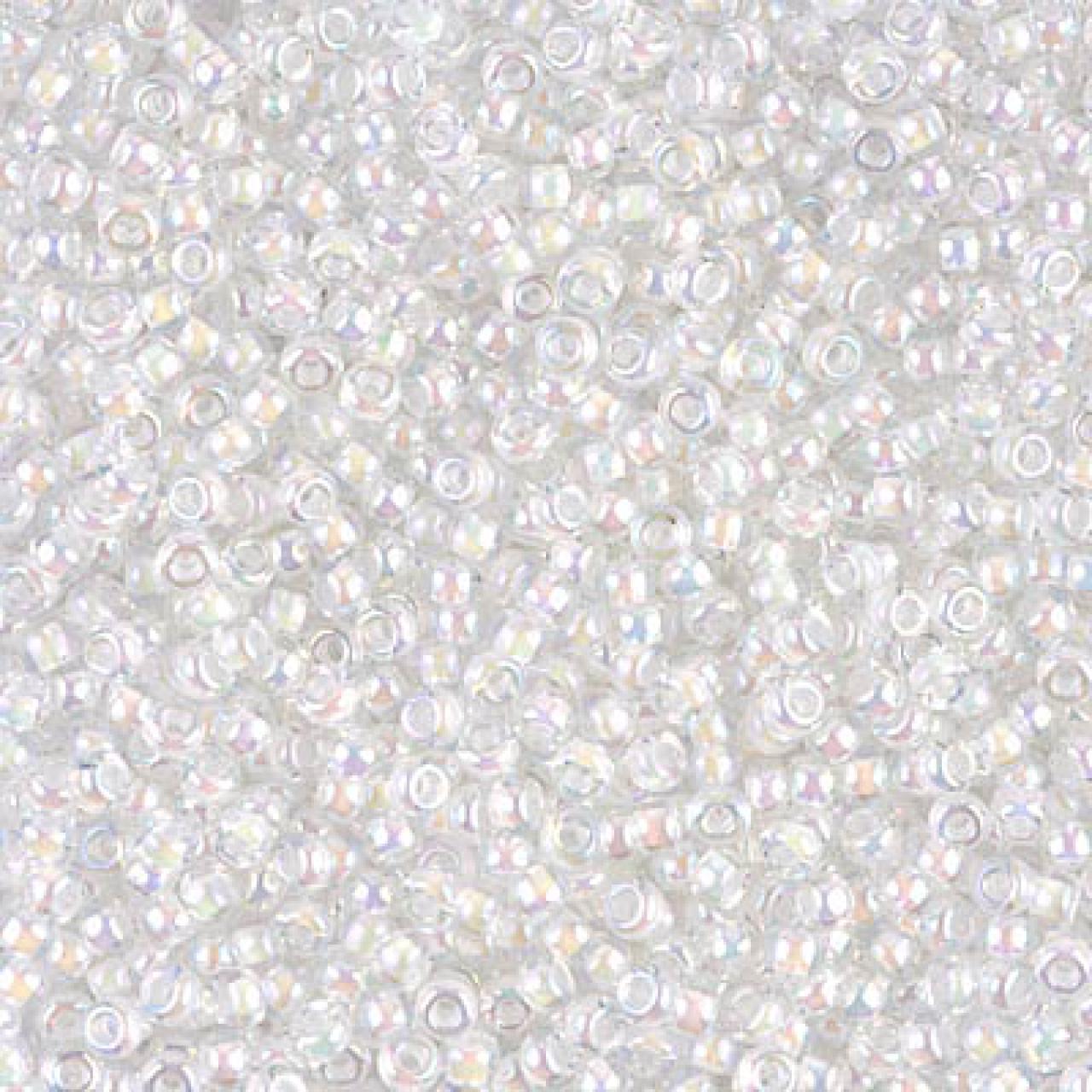 Margele de nisip Miyuki 15/0 0284 Lined Crystal AB