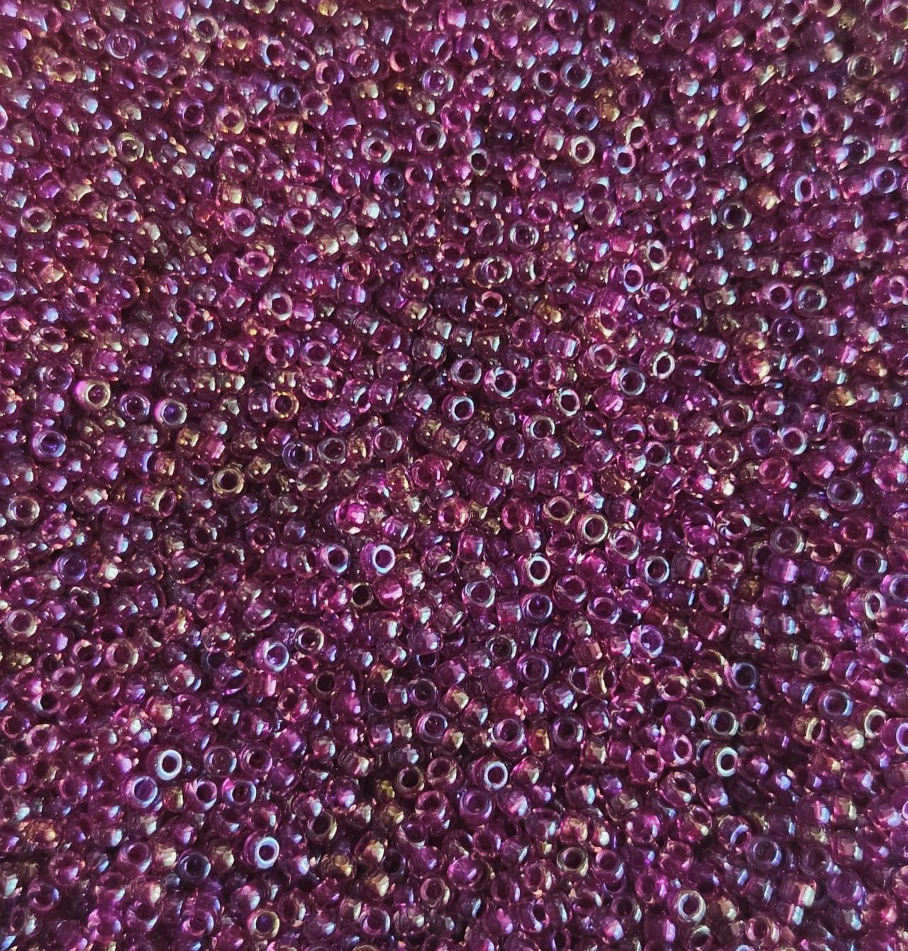Margele de nisip Miyuki 11/0 3529 Fancy Lined Magenta