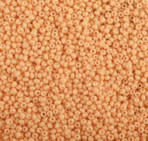 50gr Preciosa 11/0 19001/03683 Orange Dyed Chalkwhite — Imaginea 1