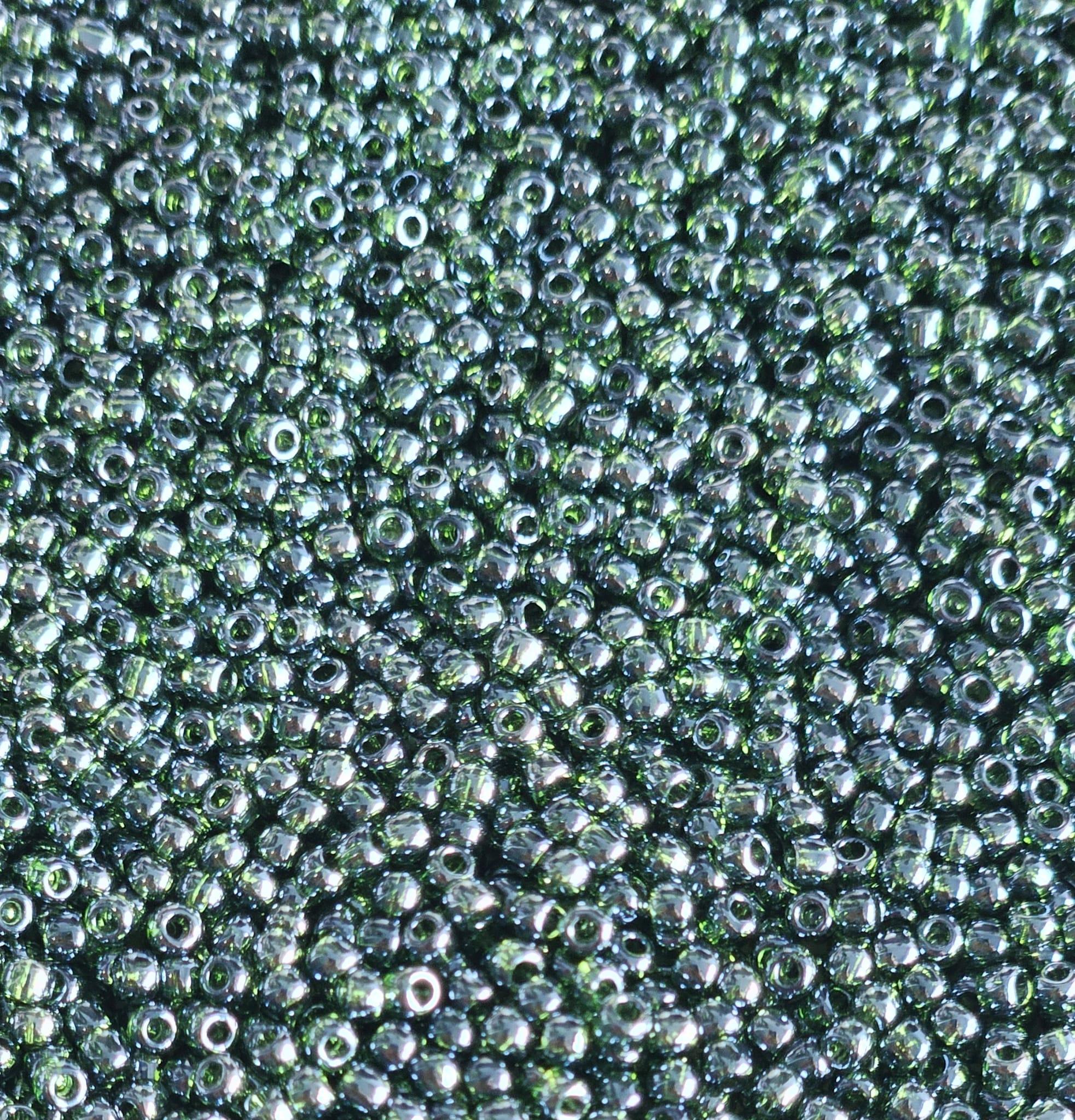 Margele Toho 11/0 0119 Transparent-Lustered Olivine — Imaginea 1