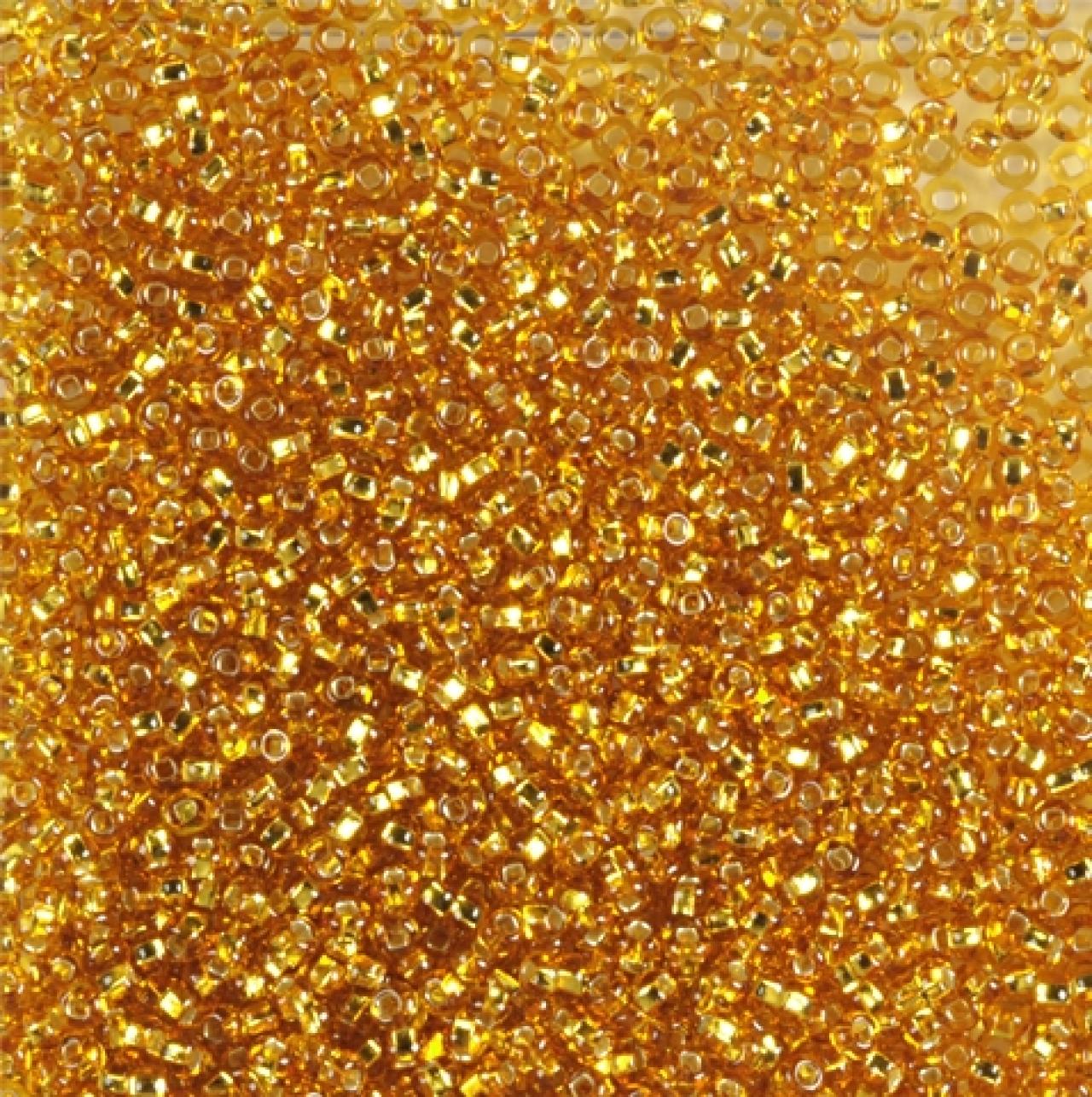 50gr Preciosa 11/0 19001/17070 Silverlined Topaz