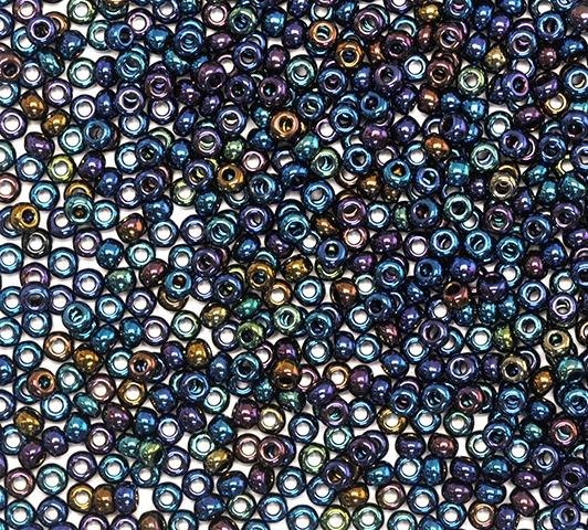 50gr Preciosa 11/0 19001/59135 Blue Iris — Imaginea 1