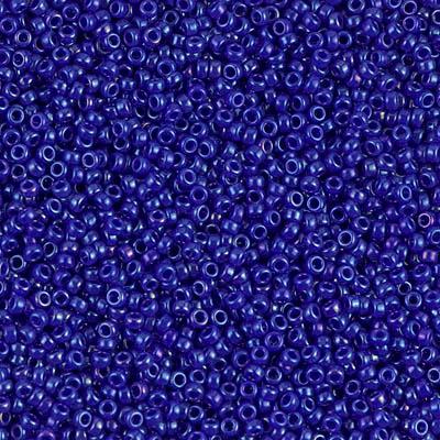 Margele de nisip Miyuki 15/0 Opaque Cobalt Luster 1945 — Imaginea 1