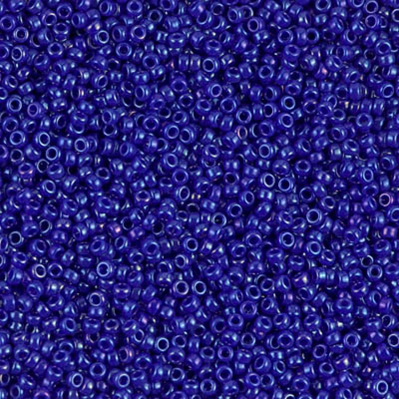 Margele de nisip Miyuki 15/0 Opaque Cobalt Luster 1945