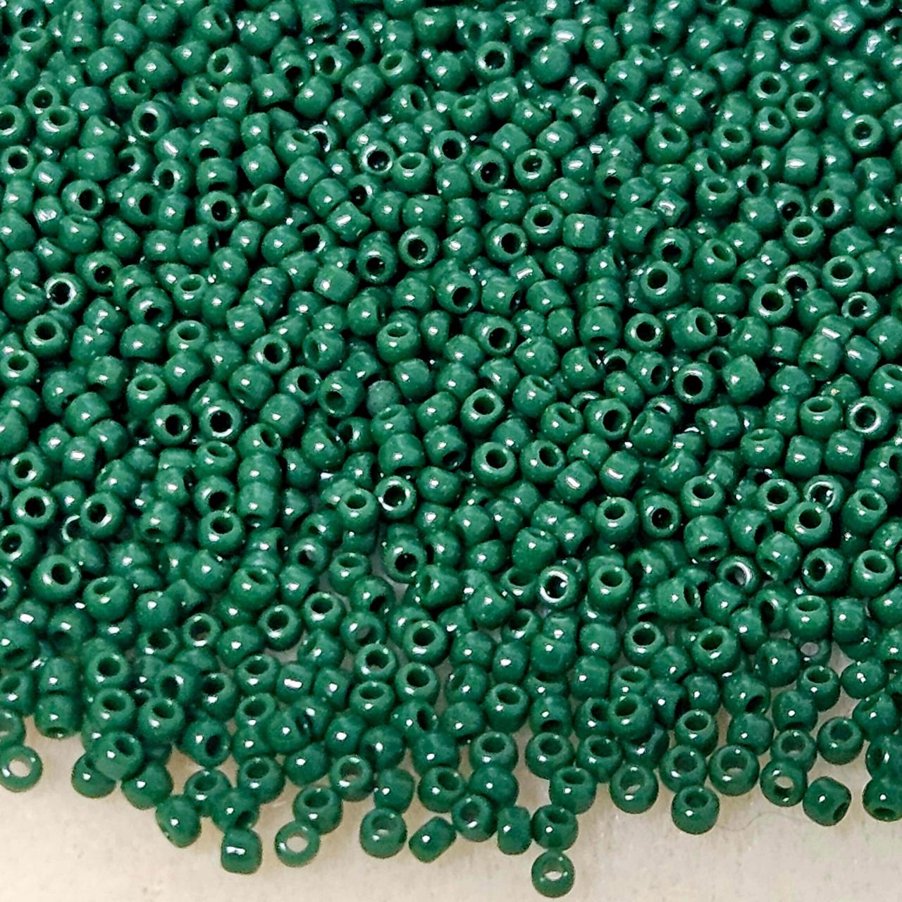 Margele Toho 11/0 0047H Opaque Pine Green