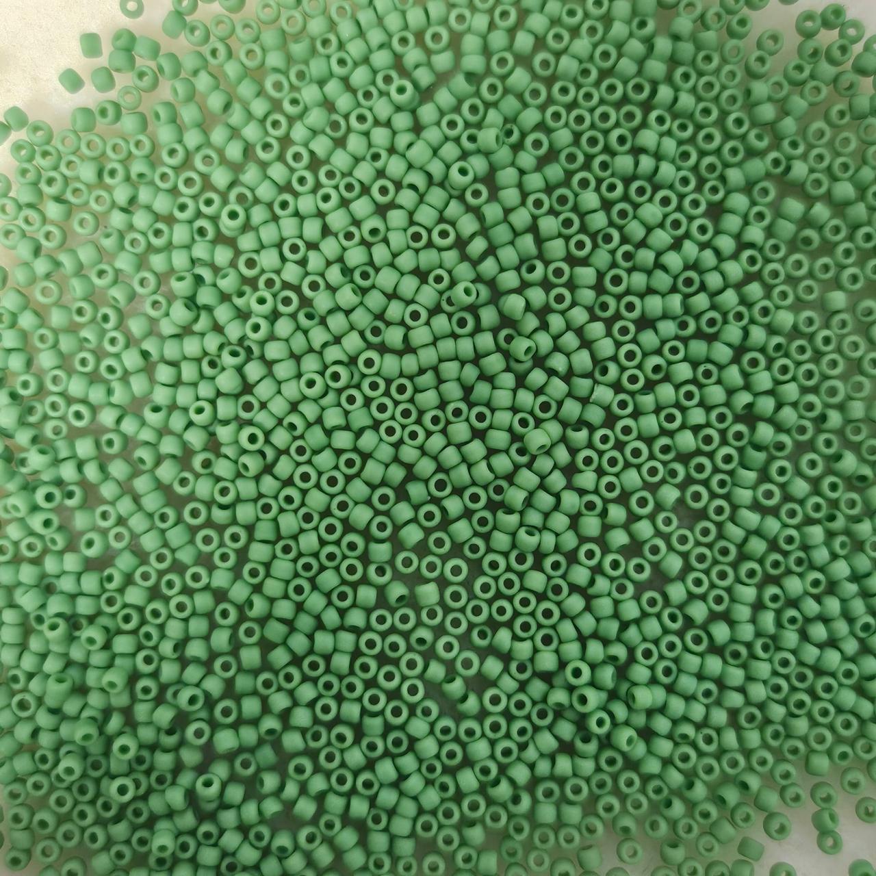 Margele Toho 11/0 0047F Opaque Frosted Mint Green