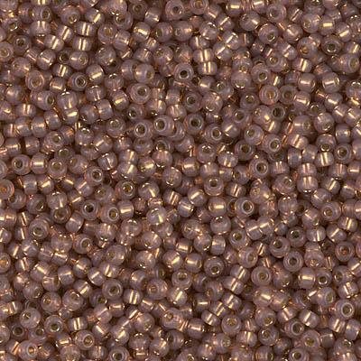 Margele de nisip Miyuki 11/0 0641 Silver Lined Bronze — Imaginea 1