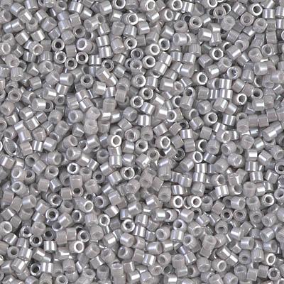 Delica 11/0 1538 Opaque Lt. Smoke Ceylon — Imaginea 1