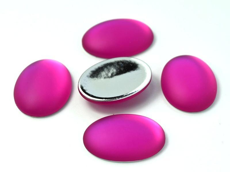 Luna Soft Cabochon 25x18mm 377 Rasberry — Imaginea 1
