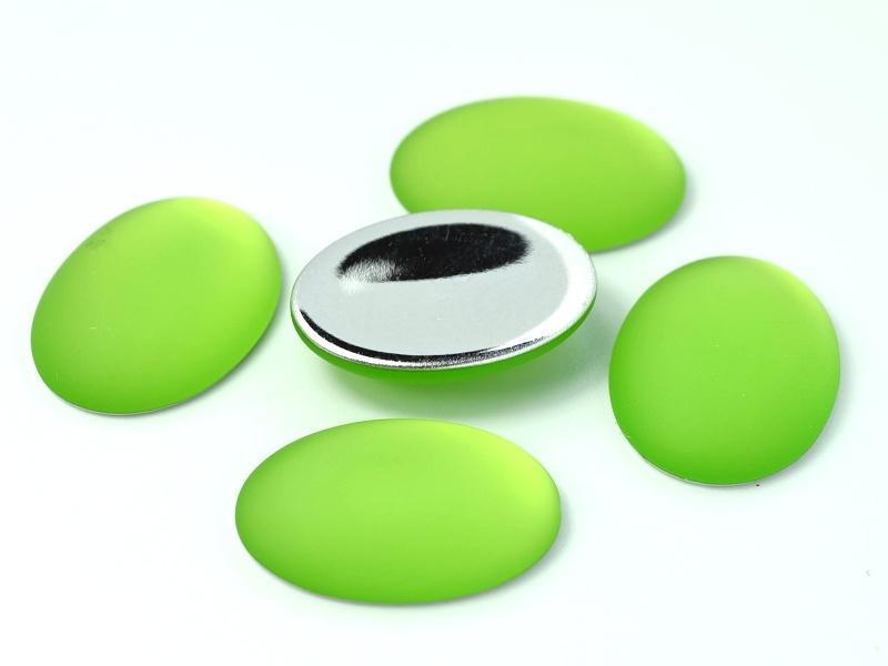 Luna Soft Cabochon 25x18mm 321 Lime — Imaginea 1