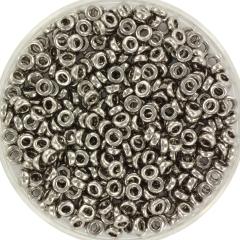 Miyuki Spacer 3x1.3mm 0190 Nickel Plated — Imaginea 1