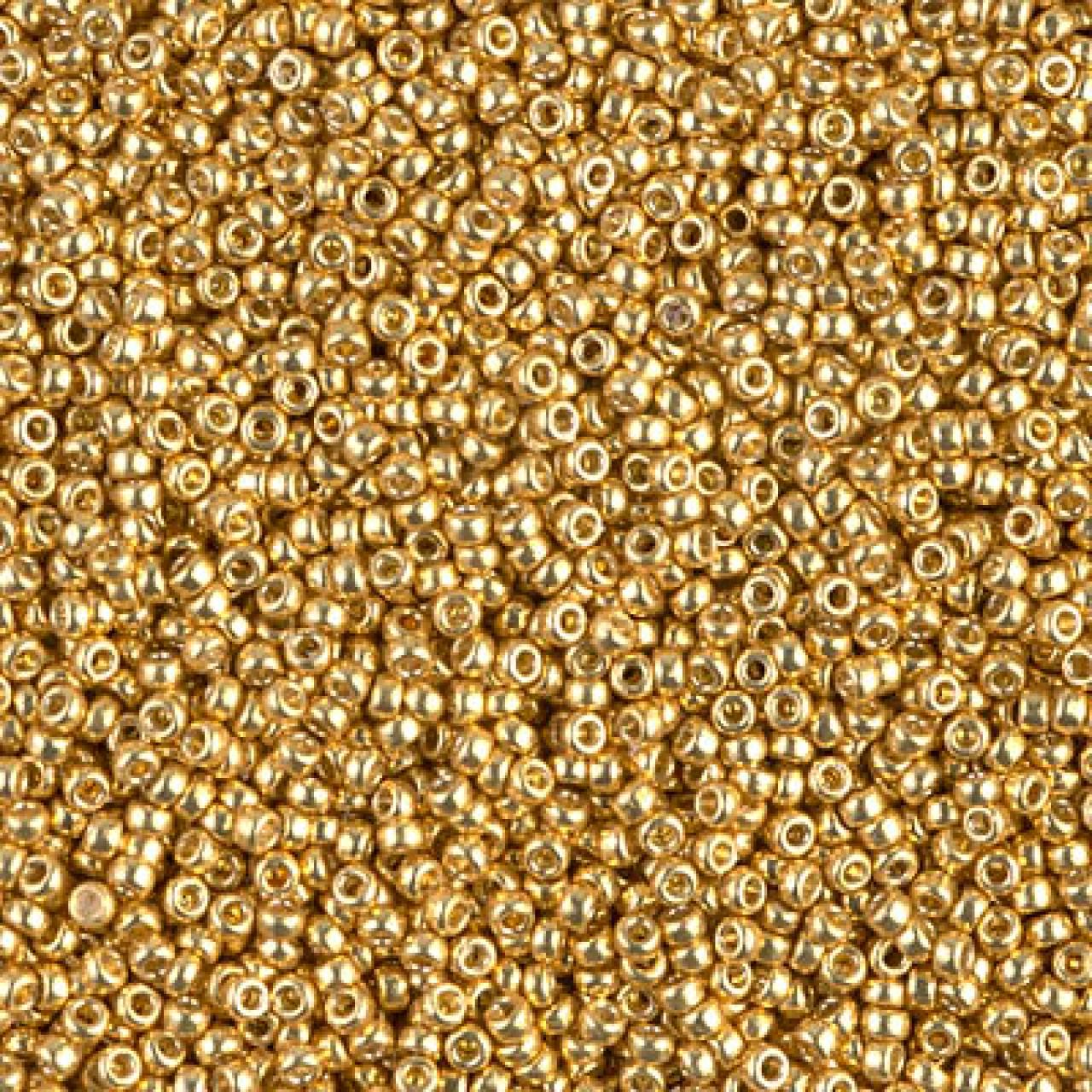 Margele de nisip Miyuki 15/0 5gr Duracoat Galvanized Gold 4202