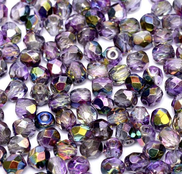Margele Cehesti Fire-Polish 8mm 95500/00030 Crystal Magic Orchid — Imaginea 1