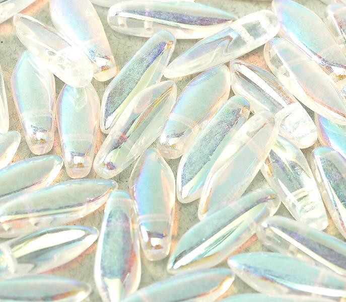 Margele Dargges cu doua gauri 28703/00030 Crystal Full AB — Imaginea 1